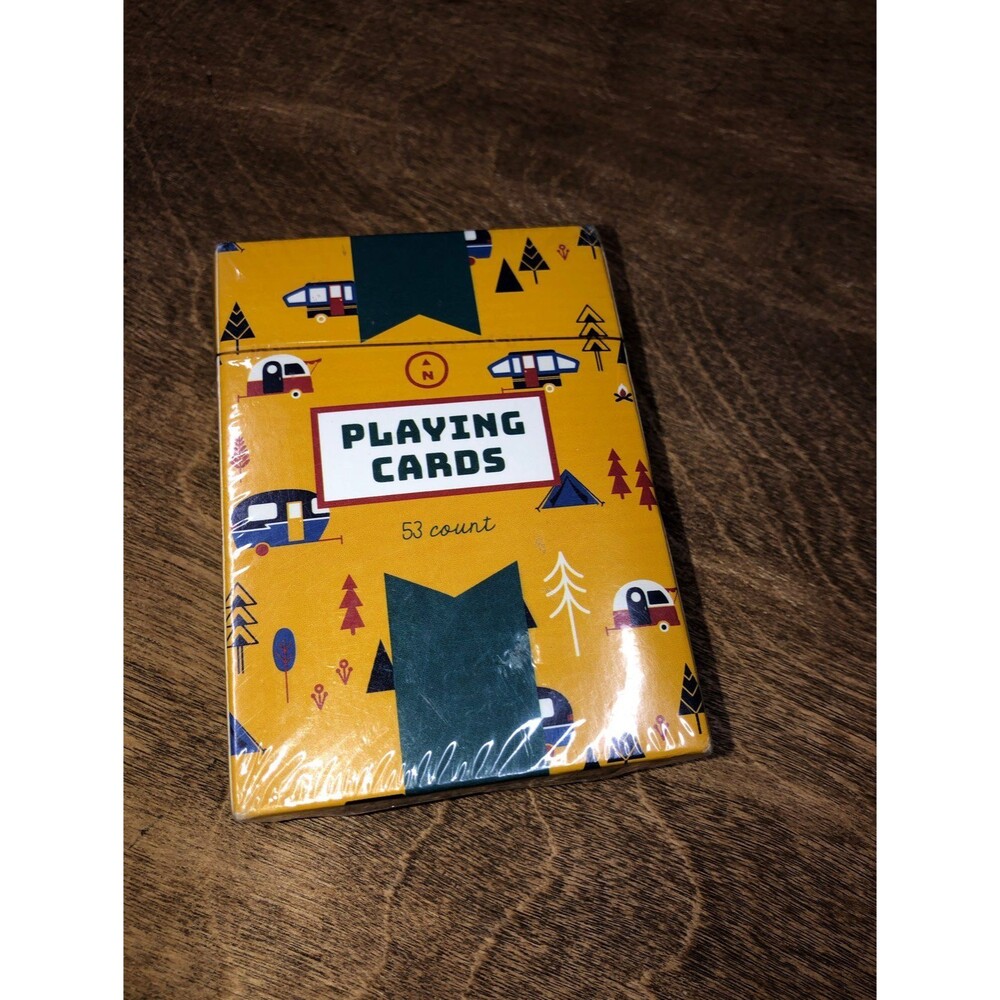 Nwt camping playing cards game set